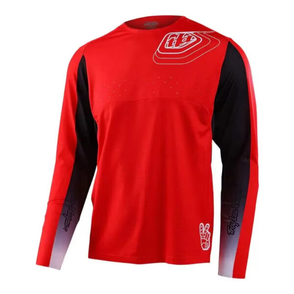 Long-sleeved downhill suit for men and women, off-road motorcycle riding suit, quick-drying new T-shirt, mountain bike