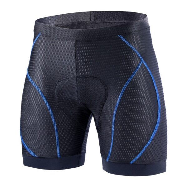 Cycling shorts men's silicone seat pad bicycle equipment commuting cycling underwear shock absorption quick drying road Cycling shorts - Image 3