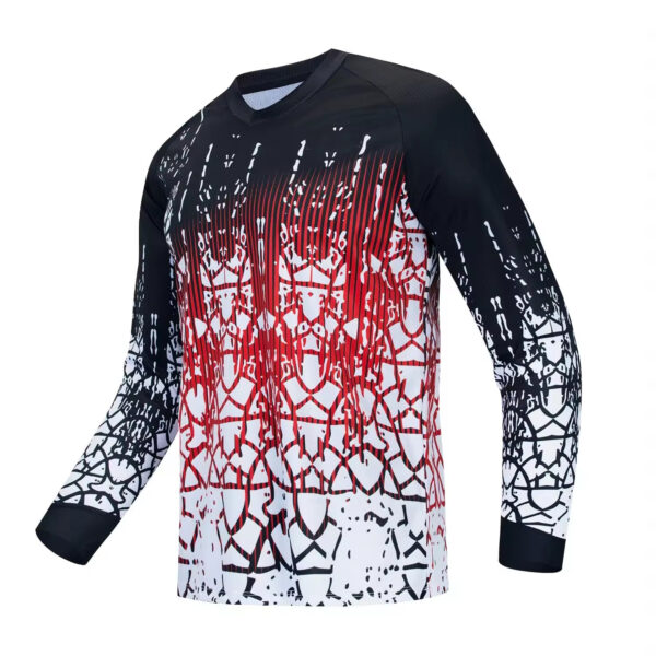 Off-road motorcycle downhill suit mountain bike enduro riding suit summer long-sleeved sports shirt quick-drying clothes - Image 3