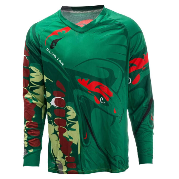 Off-road motorcycle downhill suit mountain bike enduro riding suit summer long-sleeved sports shirt quick-drying clothes - Image 4