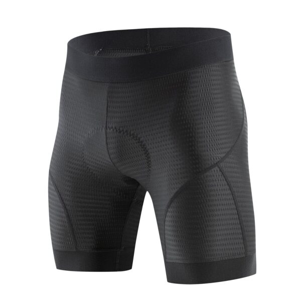 Road bike cycling sports underwear men's close-fitting high-elastic fabric shock-absorbing silicone cushion breathable bicycle shorts - Image 3