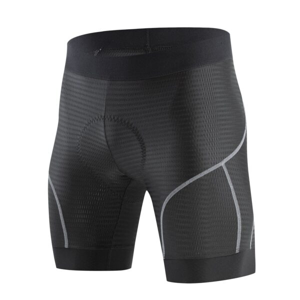 Road bike cycling sports underwear men's close-fitting high-elastic fabric shock-absorbing silicone cushion breathable bicycle shorts