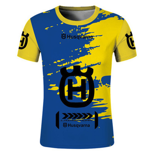 Summer off-road motorcycle short-sleeved T-shirt quick-drying riding suit off-road T-shirt racing suit motorcycle speed drop suit - Image 2
